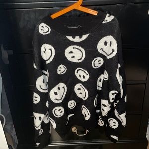 Smiley face sweater